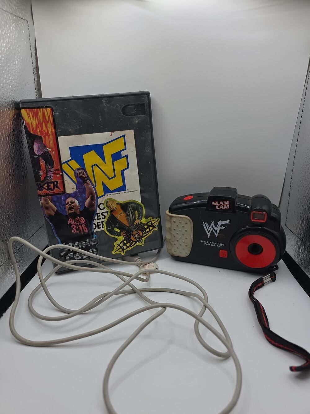 World Wrestling Federation WWF SLAM CAM Digital Camera CD-ROM Software Untested